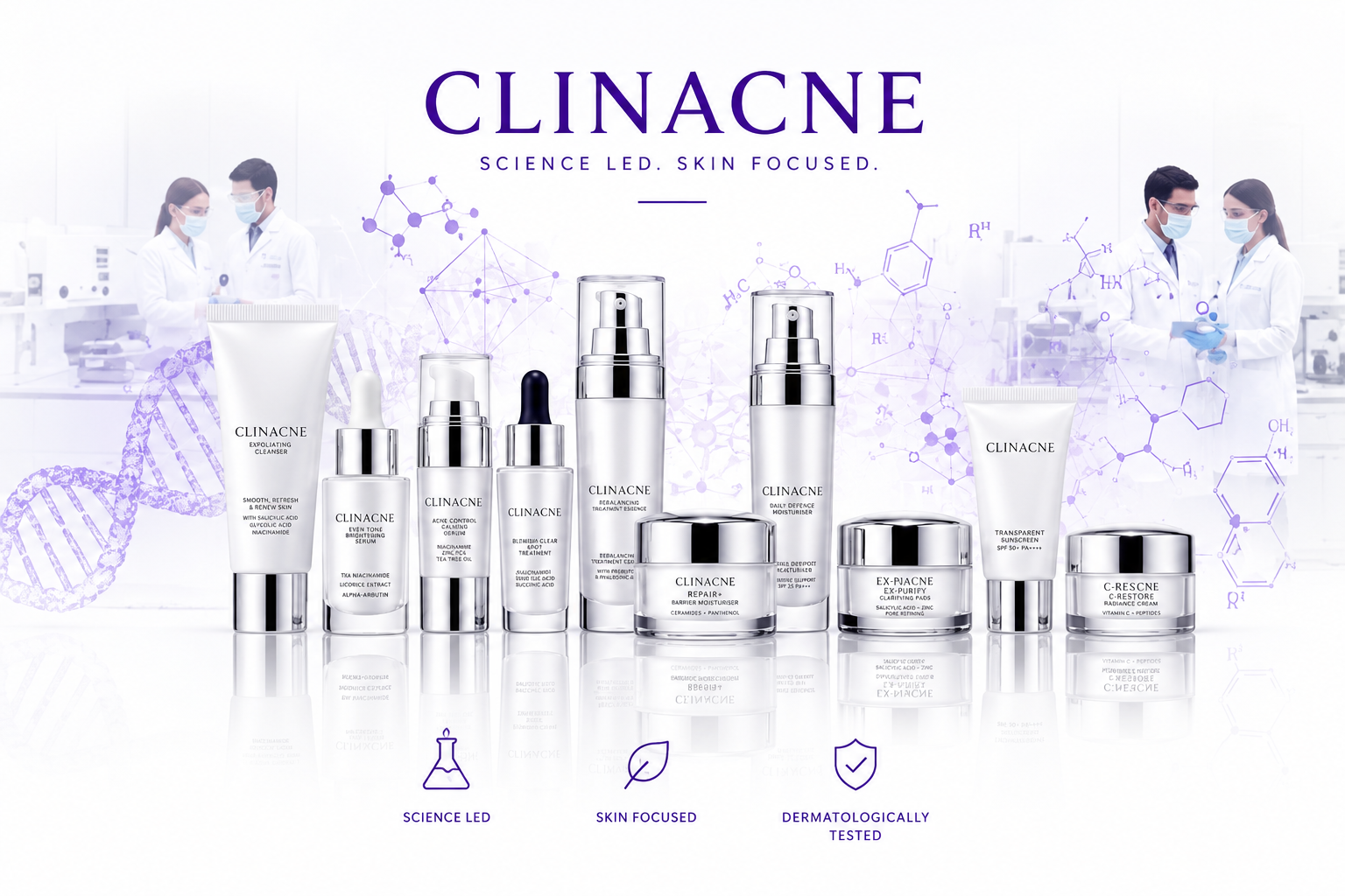 CLINACNE Collection Banner